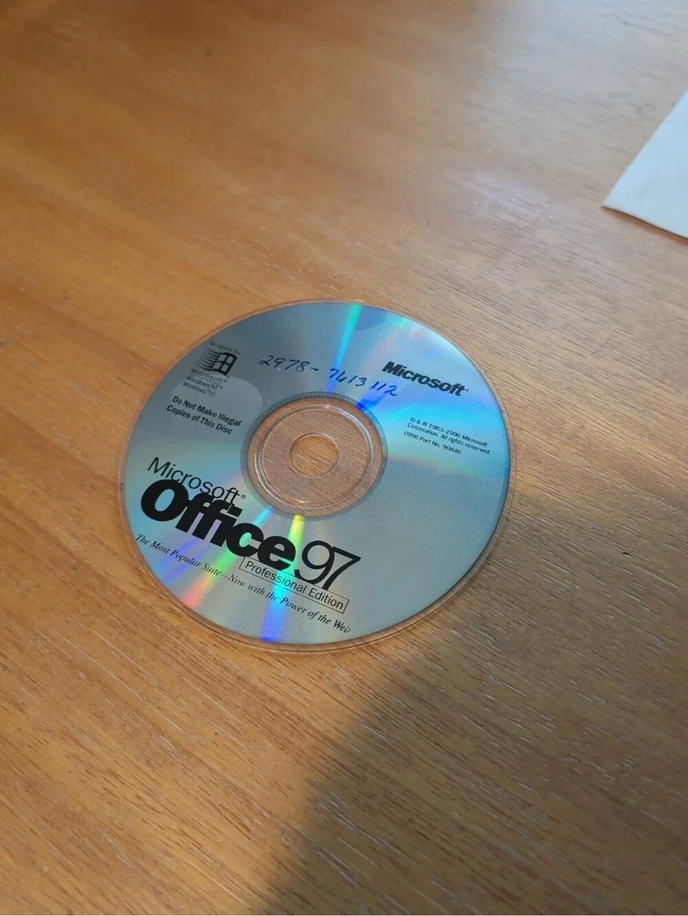 Microsoft Office 97 professional edition w/ code